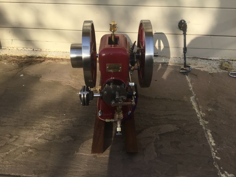 Newbuild Redwing 1/4 Scale  Water cooled engine